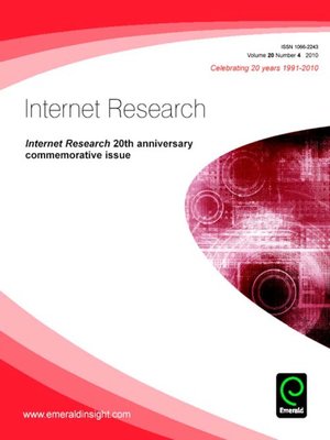cover image of Internet Research, Volume 20, Issue 4